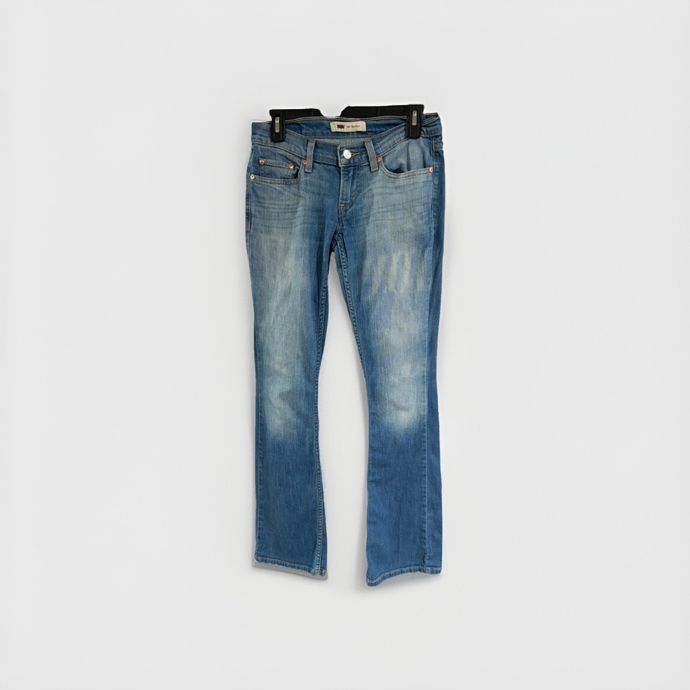 levis juniors JEANS DENIM pants 524 bootcut sz 5M waist 27 inseam 32 A15